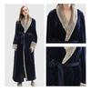 Ladies Dressing Gown Bath Robe Womens Winter Warm Soft Fleece Long Robes