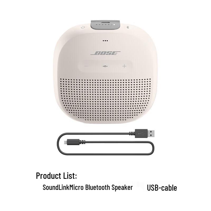 Портативная Bluetooth-колонка Bose SoundLink Micro, штекер CN (адаптер в комплекте)