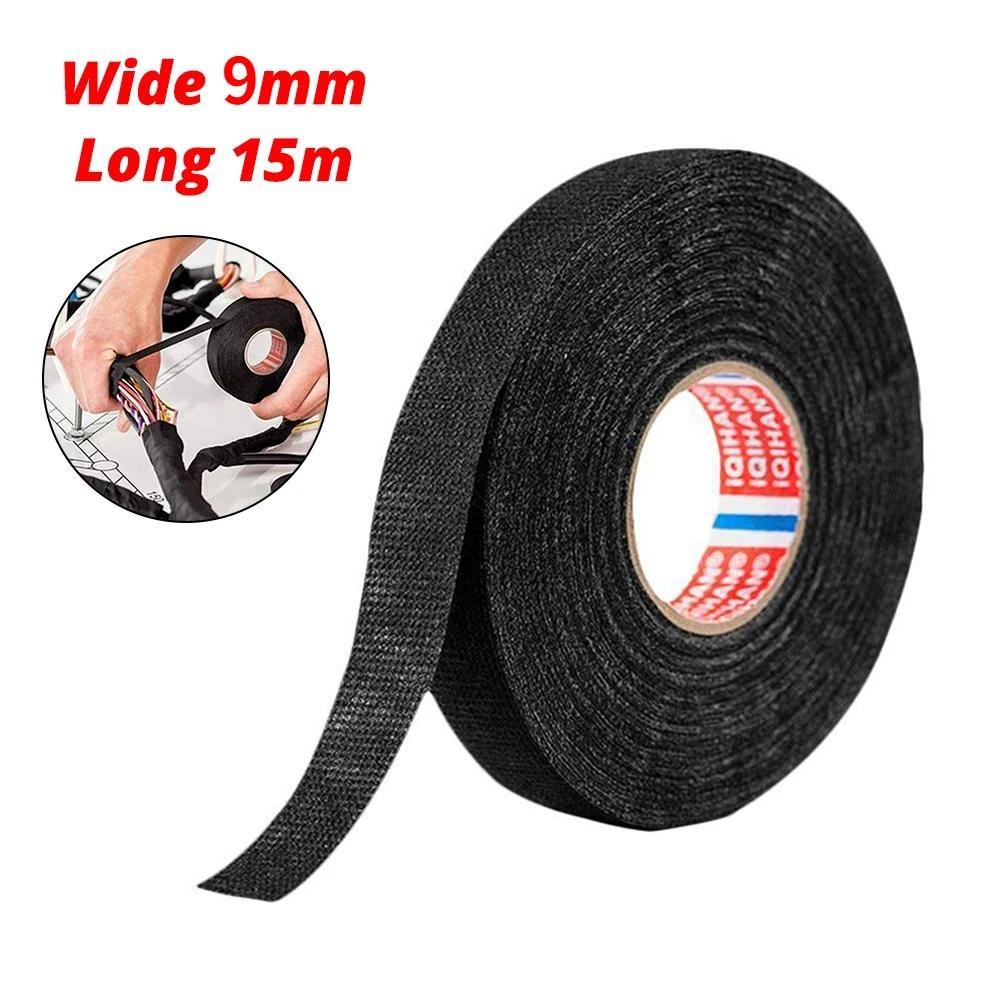 Электрическая лента Термостойкая лента для жгутов проводов Водонепроницаемая клейкая лента Изолированная автомобильная тканевая лента