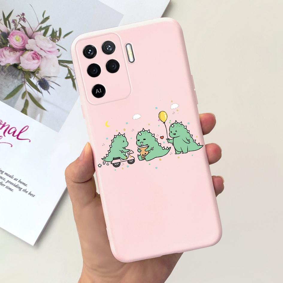 Чехол для OPPO Reno 5 Lite CPH2205 Популярный Цветок Мягкий Силиконовый Задний Чехол для OPPO A94 5G CPH2211 A 94 Reno 5Z Reno5 Lite Бампер