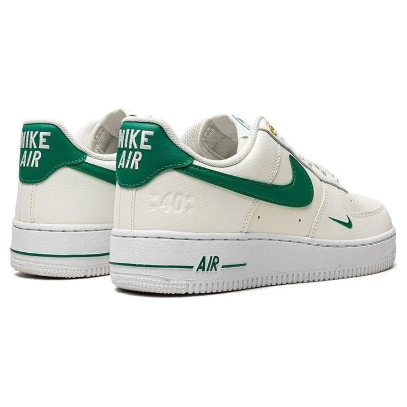 Nike Air Force 1 Low '07 LV8 40th Anniversary Sail Malachite Sneakers DQ7658-101
