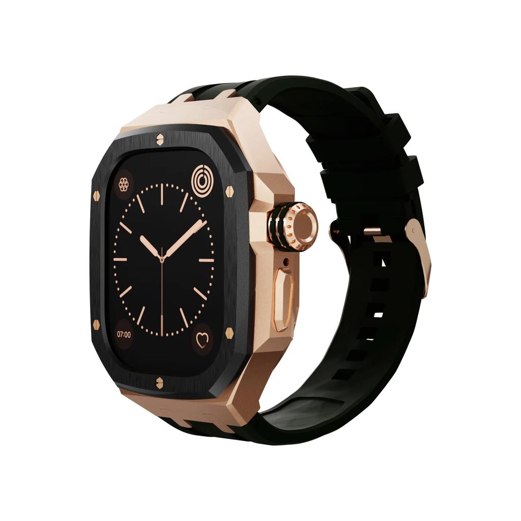 Набор для роскошной модификации для Apple Watch Ultra 2/Ultra 49 мм Ремешок и корпус из нержавеющей стали для IWatch Series 49 мм Аксессуары