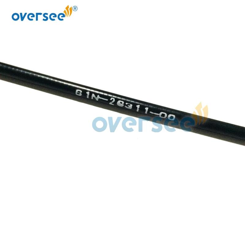 61N-26311-00 Stainless Steel Throttle Cable For Yamaha Outboard Engine Parsun 25HP 30HP