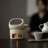 Japanese Retro Tea Warmer Stove Ceramics Candle Heating Holder 3 In 1 Essential Oil Incense Burner Kung Fu Tea Roaster