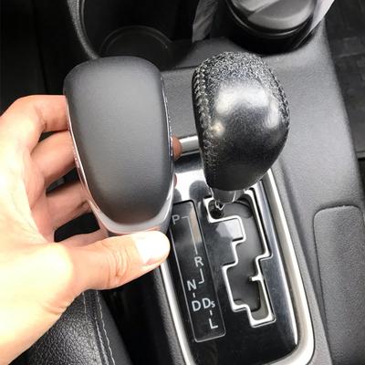 Новый автоматический автомобильный рычаг переключения передач, ручка коробки передач для Mitsubishi OUTLANDER EX L200, рычаг из натуральной кожи