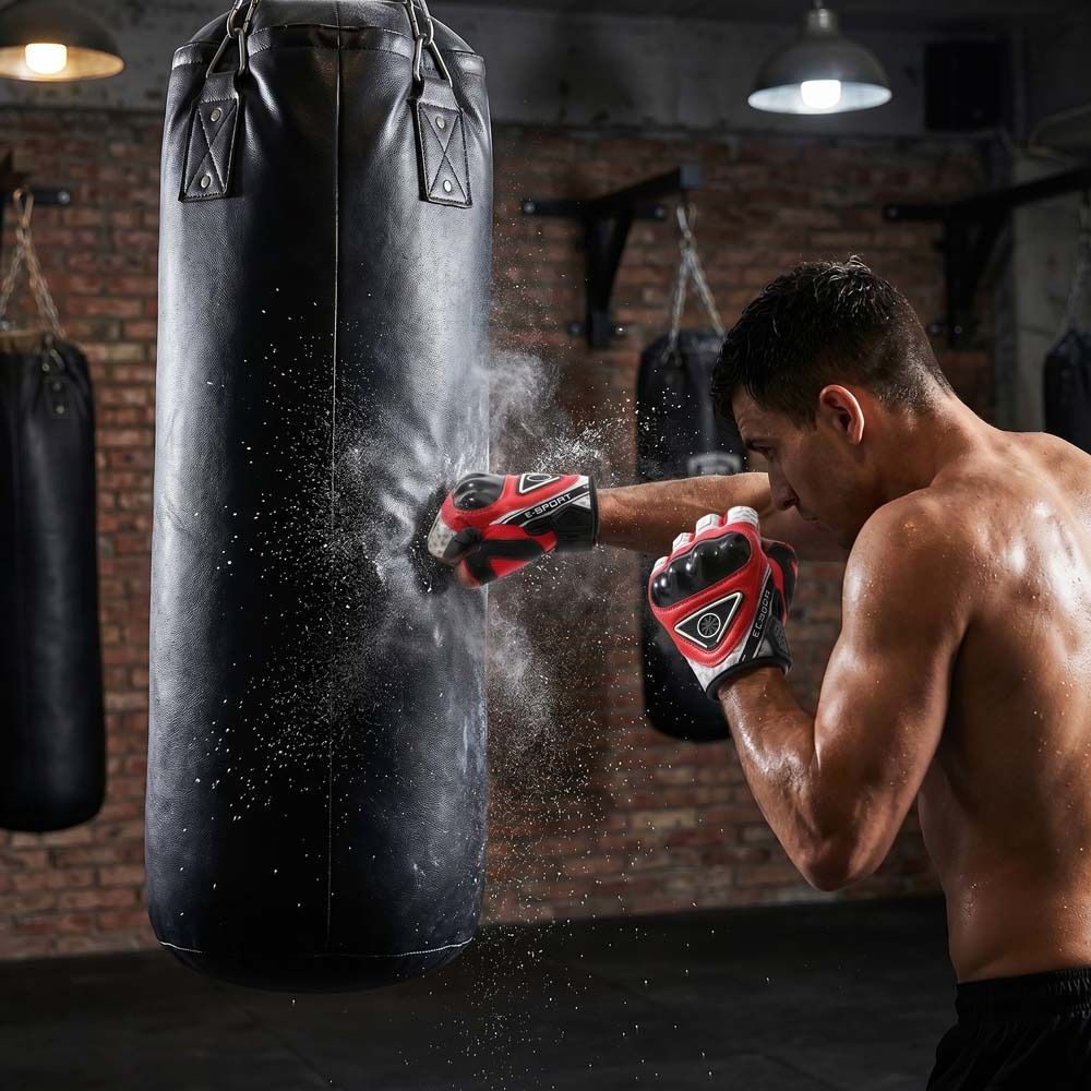 Breathable Riding Gloves Anti-Slip Protective Gloves Half Finger Gloves Motorcycle Riding