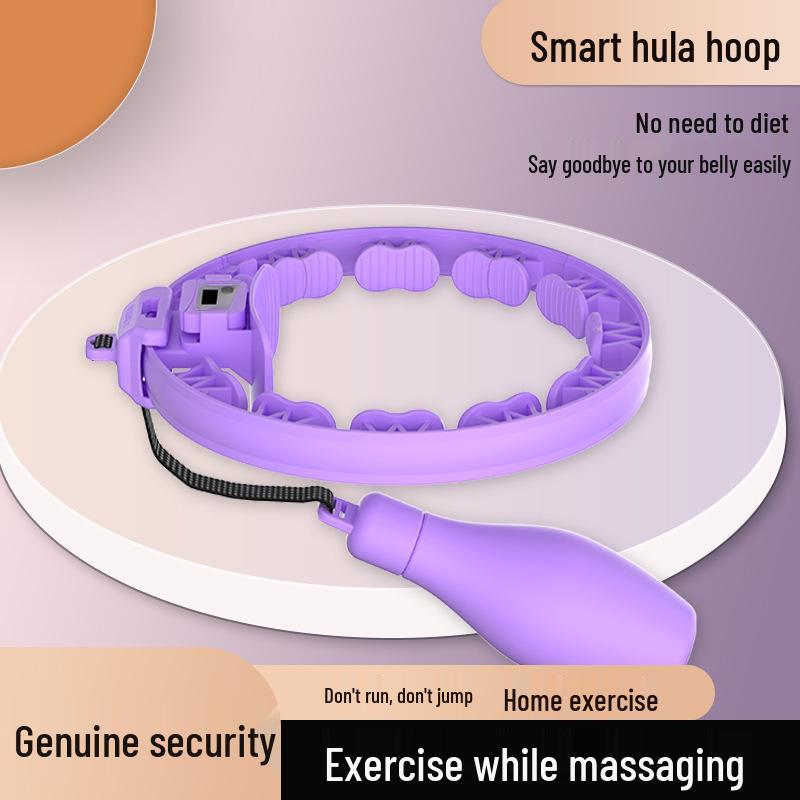 Умный утяжеленный хулахуп для похудения талии и тонизирования живота