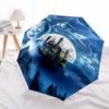 1pc Casper Umbrella, Sun Protection, And UV Shielding. It Has Eight Sturdy Ribs for Outdoor Use And Perfect As a Holiday Gift
