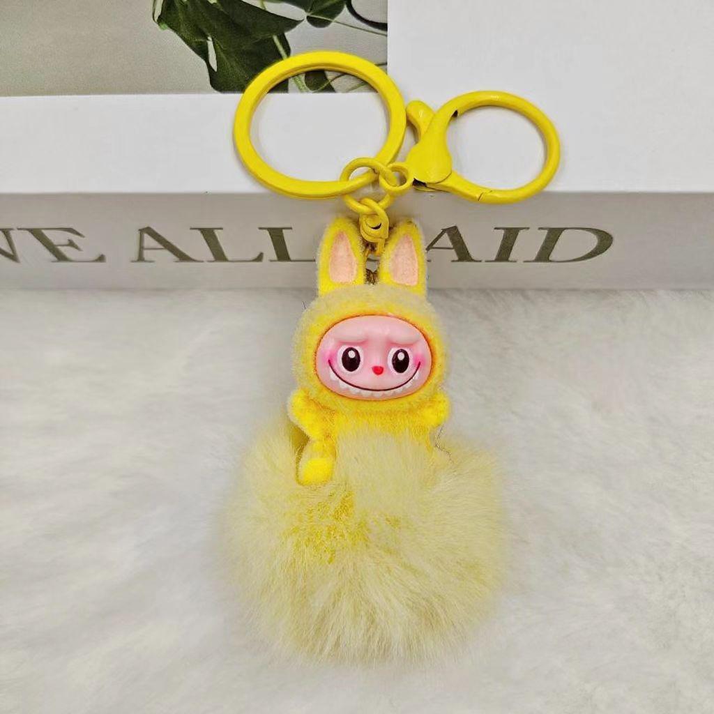 Плюшевая ткань, Шерстяной шарик, Подвеска-брелок, Автомобильный подвесной аксессуар, Подростковый подвесной аксессуар для рюкзака, Лучший друг студента, Подарок для пары