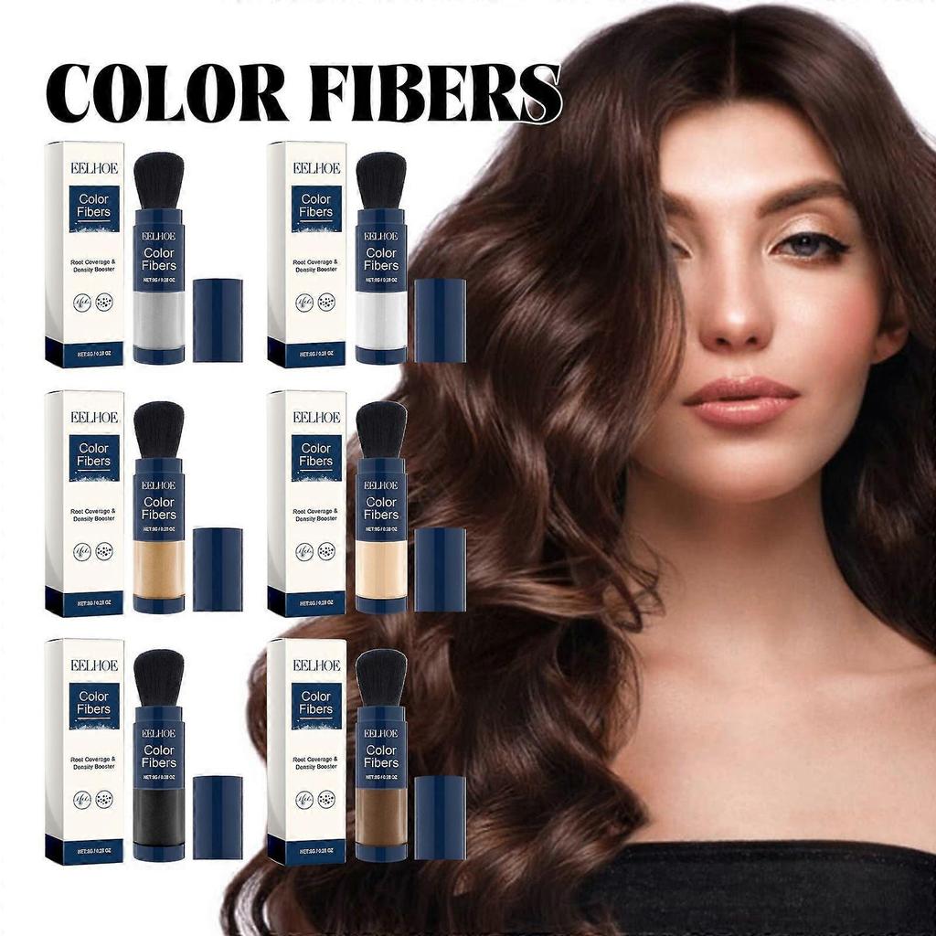 Thick hair fiber powder hair fluffy color filling hairline refreshing oil control shadow powder light brown