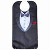 Waterproof Business Suit Gentleman Adult Bib Soft Saliva Towel  Elderly Care