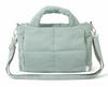 Сумка-тоут Feather Lou Baby Lou Mini с перьями 1340 ROOTOTECARO 06 Mint [Rootote]