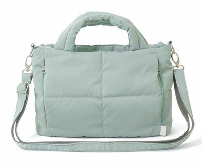 Сумка-тоут Feather Lou Baby Lou Mini с перьями 1340 ROOTOTECARO 06 Mint [Rootote]