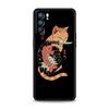 Чехол для телефона Cover For Oppo A17 A31 A54 A57 A78 A79 Find X5 X6 Reno 7 8 10 11 12 13 F Pro Мягкий ТПУ корпус Животное Кот Татуировка Capas