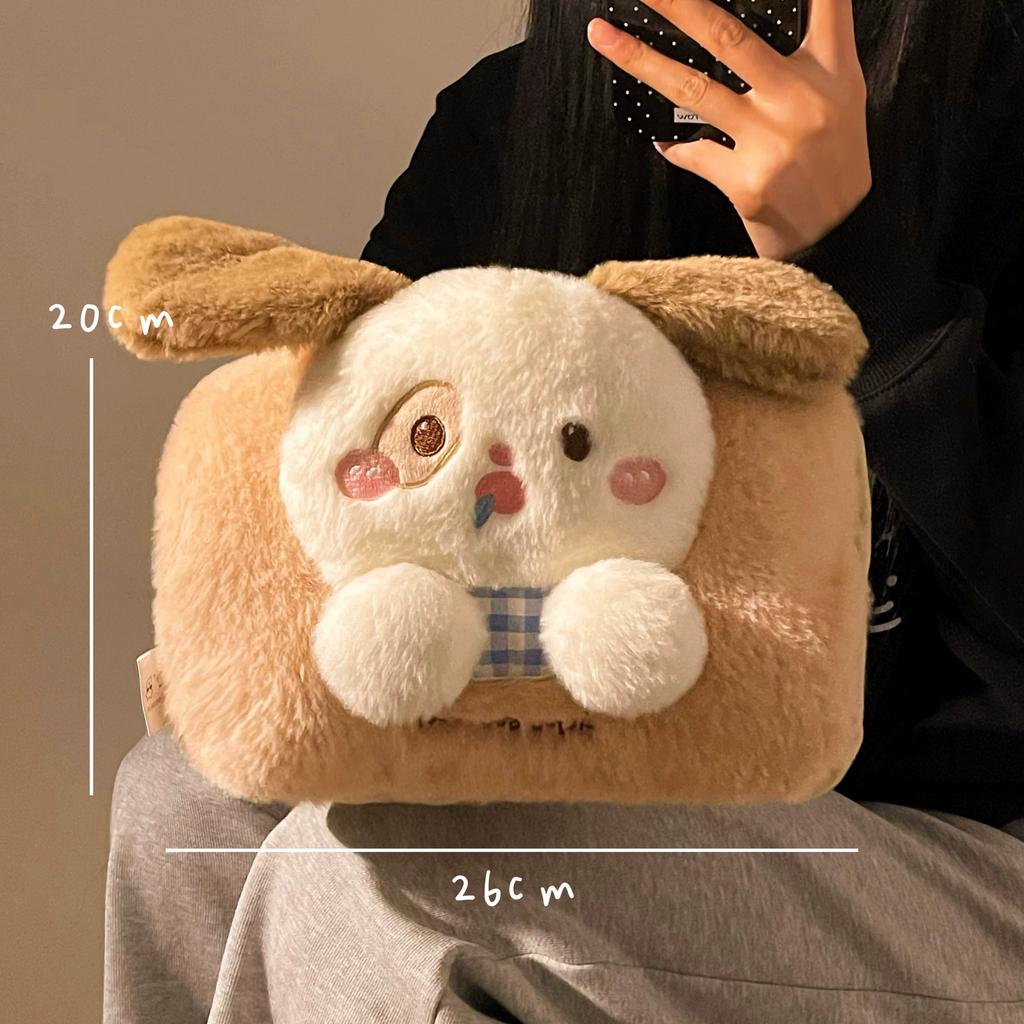 Bear Electric Hot Water Bag Cute Rechargeable Explosion-Proof Hot-Water Bag Autumn and Winter Girls Belly Compress Hand Warmer Electric Warming