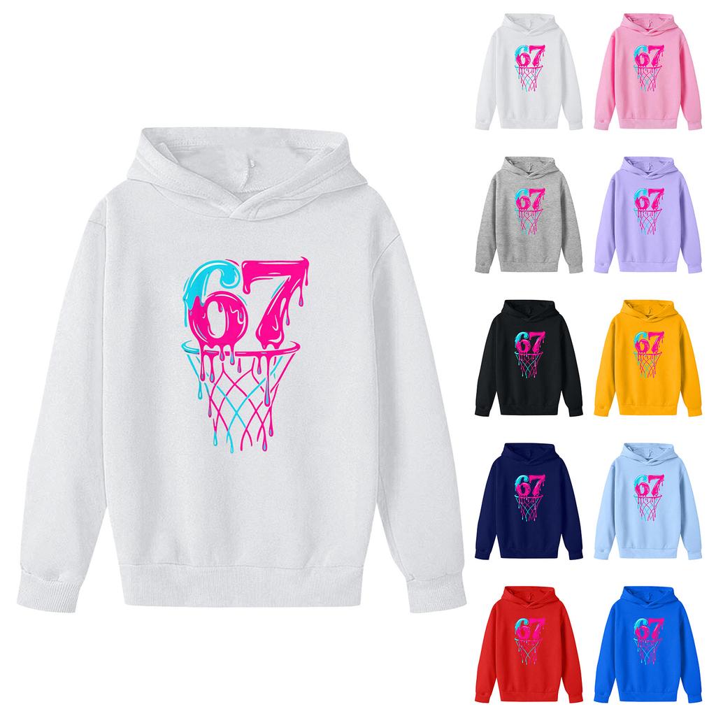 Толстовка с капюшоном для мальчиков с принтом, с длинным рукавом, повседневная спортивная удобная толстовка