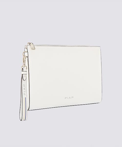 Piap Larimar Clutch Bag White