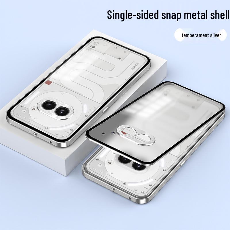 Трансграничный Металлический Ударопрочный Чехол-Книжка Pop-Up для Nothing Phone 3a