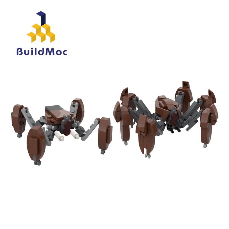 Buildmoc Space Wars Movie Crab Robots Figure 219PCS Bricks MOC Set Building Blocks Kits Toys for Children Kids Gifts Toy Animals