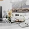 Transparent Desktop File Tray Large Capacity Stationery Book Storage Rack  Home Office