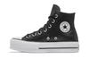 Converse Кеды Chuck Taylor All Star Lift Hi Черная Кожа (Женский)