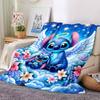 1pc S-Stitch16 Blanket, Gift, for Men and Women, Soft Blanket, Good for Sofa Bed Couch Travel, Lightweight Flannel Blanket