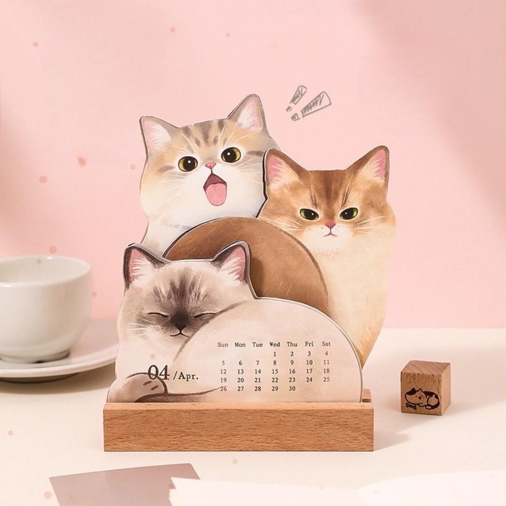 Time Planner Puppy Series 2026 Calendar Schedule Dog Cat Desktop Decoration  New Year Gifts