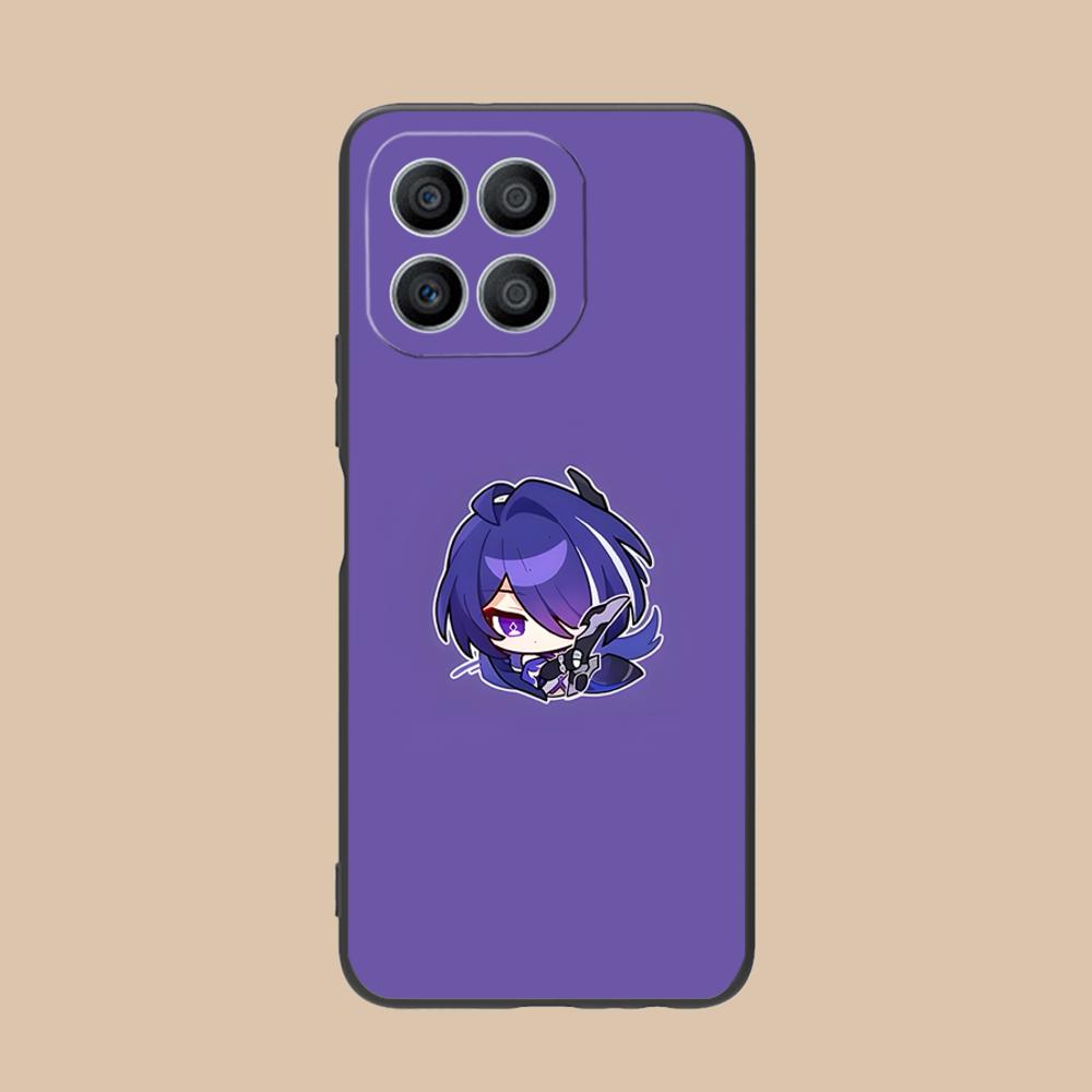 HSR Acheron Матовый ТПУ Чехол для Мобильного Телефона для Honor 90 80 70 60 50 30 20 10 9 8 7 Pro S SE Lite 5G Цветной Печатный Чехол
