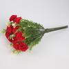 1 Branch??Faux Silk Flower?No-watering?Reusable?Bright-colored?Real Looking Artificial Carnation Wedding Flower?for Balcony?