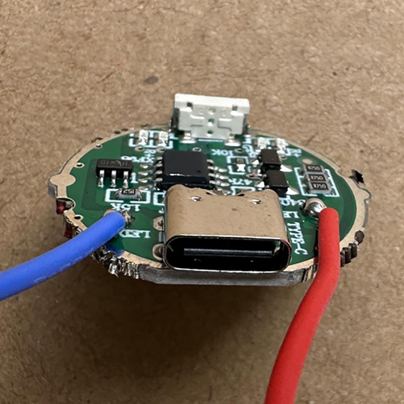 Двухскоростная плата драйвера фонарика, аксессуары для драйвера, печатная плата, зарядка, интегрированная плата, подходит для 10-ваттных светодиодных элементов