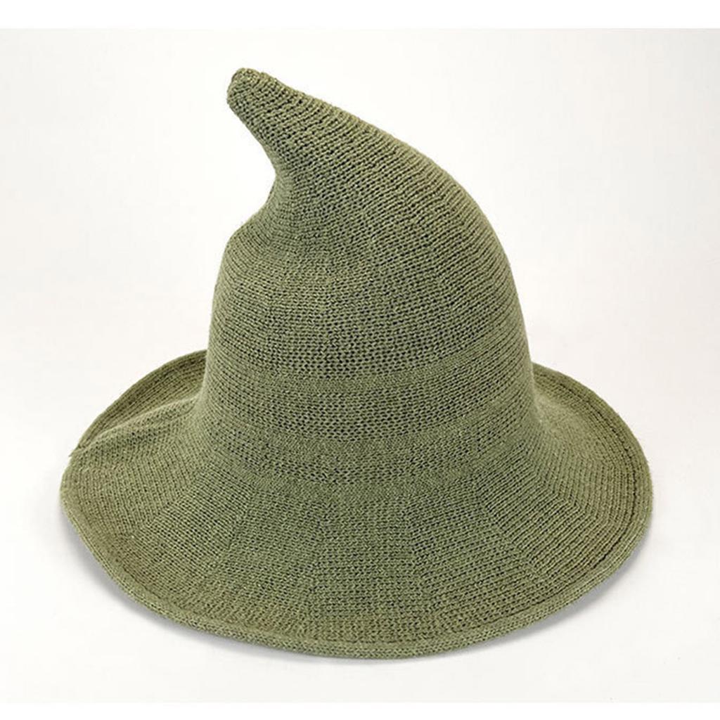 Женская шляпа ведьмы складной костюм острый большой крючком теплая зимняя шапка