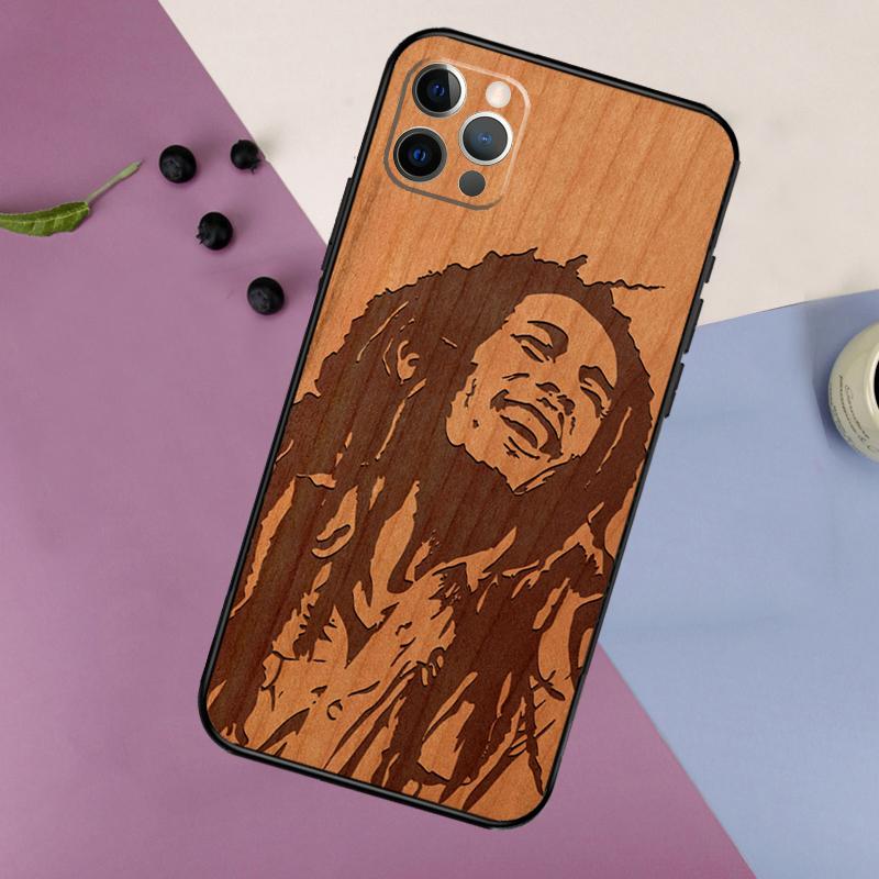 Buddha Jesus Guadalupe Wood Phone Case For iPhone 17 16 15 14 11 12 13 Pro Max Plus 12 13 mini 16e 17 Air Bumper Cover