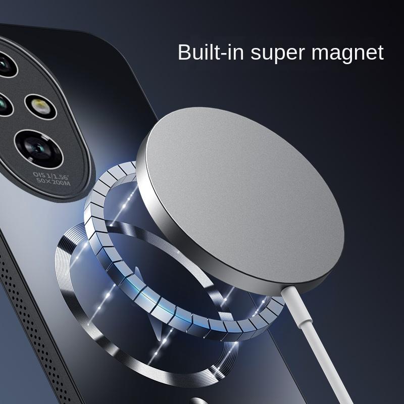 Для Magsafe Case для Honor 300 Ultra 200 Pro Жесткий матовый противоударный защитный чехол для объектива телефона Honor 200 100 Магнитный чехол