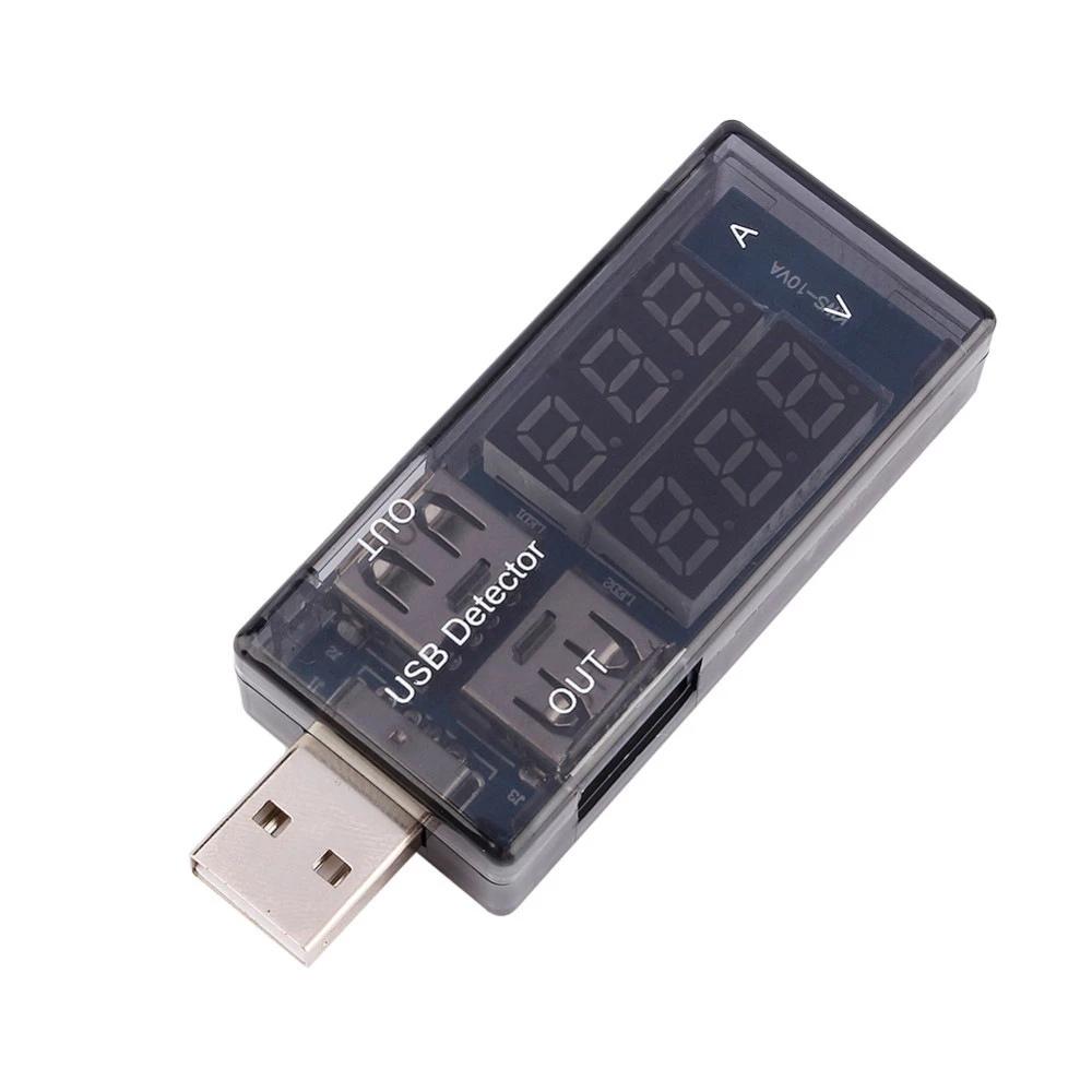 USB зарядное устройство детектор тока напряжение мощность тестер двойной цифровой дисплей вольт ампер метр для Android