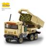 Children's Military Tank & Rocket Building Blocks Kit - Interlocking Toy for Boys