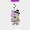 MANG Baby Born To Dance Small Doll Keychain (Fedora)