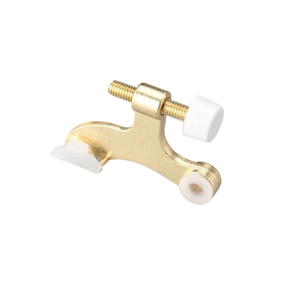 Black Silver Deluxe Door Hardware Hidden Heavy Duty Hinge Pin Door Stopper Damper Bumper