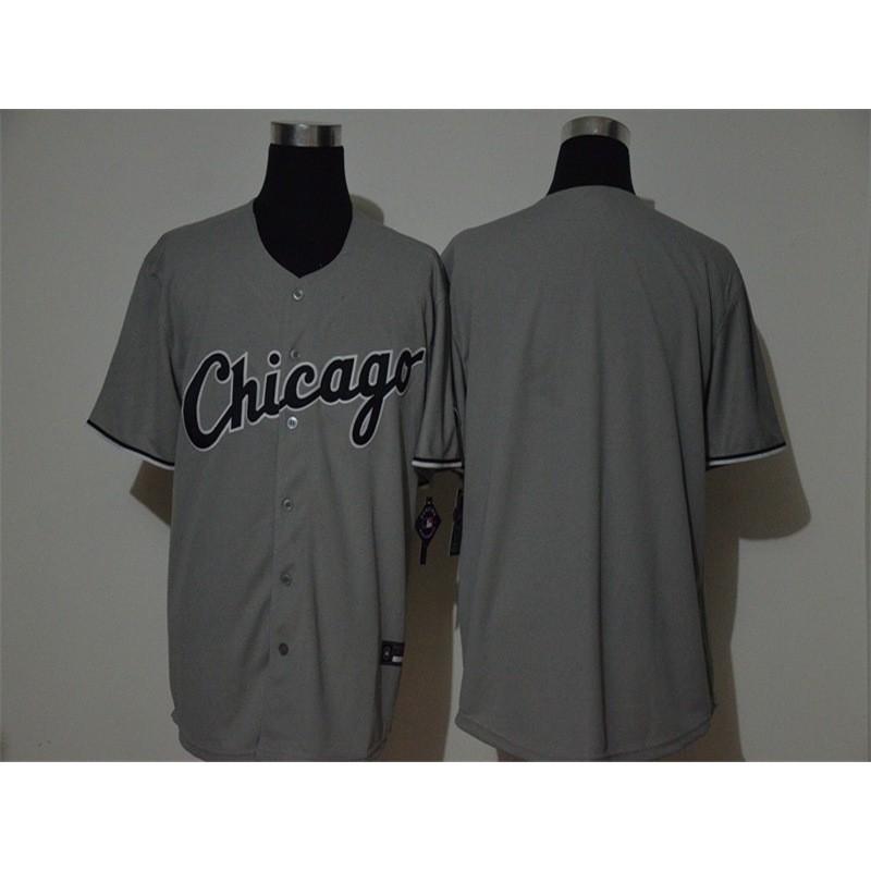 Chicago White Sox Baseball Jersey Unisex Embroidered Team Uniform Top Fans Sportswear