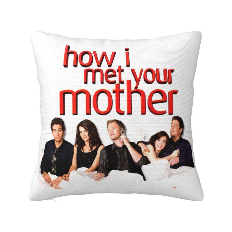 Custom Modern How I Met Your Mother Cushion Cover Soft TV Show Throw Pillow Case Bedroom Decoration