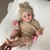 Lovely 50cm Reborn Baby Dolls Soft Touch Cloth Body Newborn Babies Dolls for Girl and Boy Realistic Hand Painted Skin Rebirth Doll Children's Day Gift