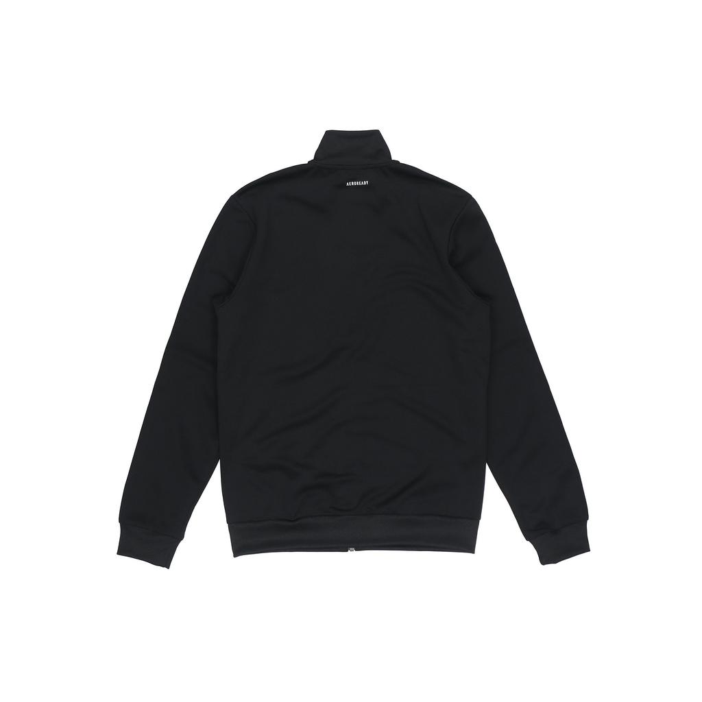 Adidas Logo Print Side Stripe Jacket Men Jackets Black GN0749