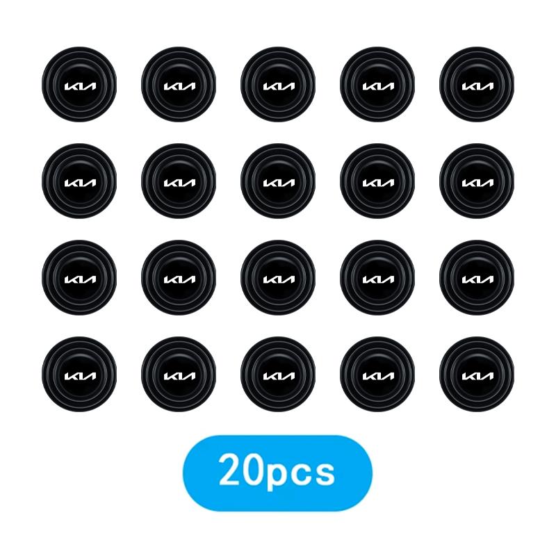 AABIW1 Car Door Anti-shock Pad Anti-noise Buffer Gasket Auto Interior For Kia Morning Picanto Rio Stonic Sportage Ceed Optima Forte 5 3