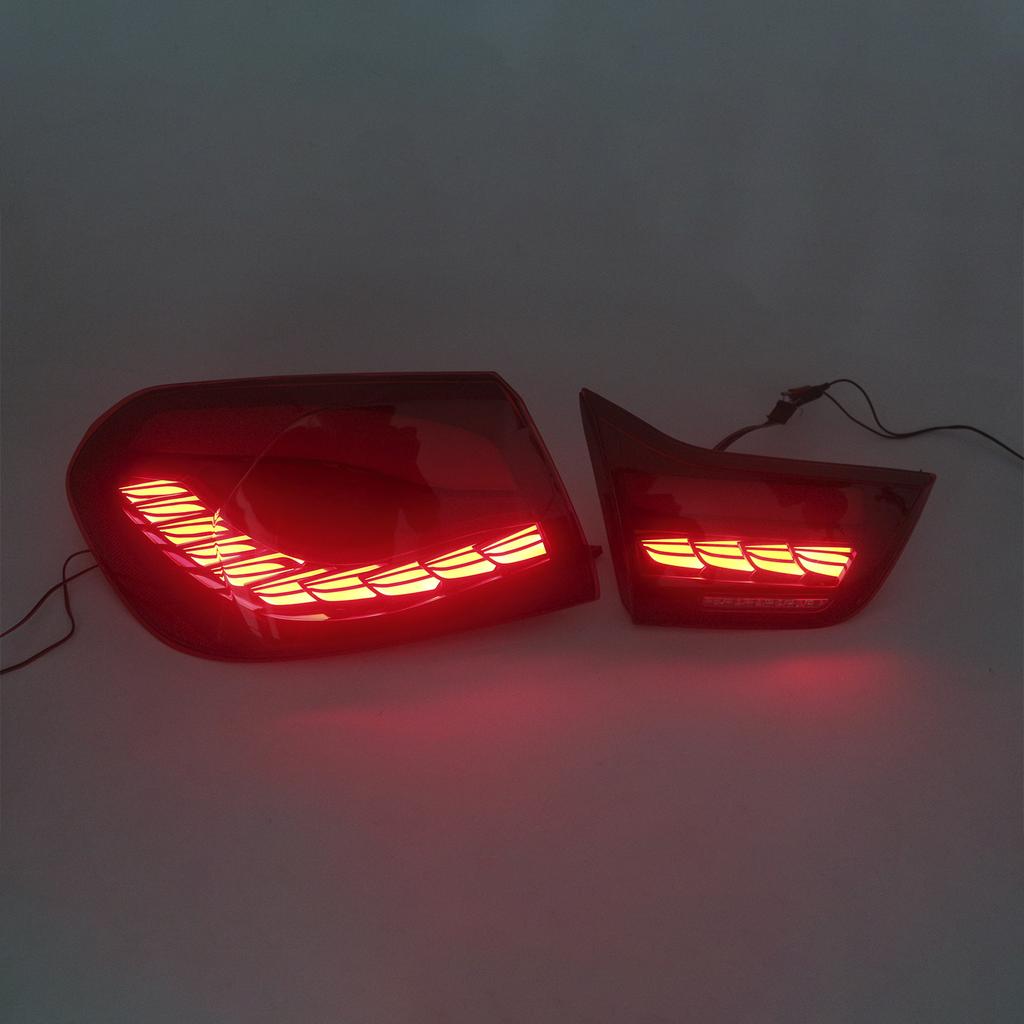 L&R красные светодиодные задние фонари задний фонарь в сборе для BMW 4 M4 GTS F32 F33 F82 F36 F83