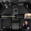 Коврики в салон Chevrolet Trax с полным покрытием (2014-2022 гг.) - Дизайн 'Черное Звездное Небо'