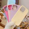 Original Soft Silicone iPhone 16 15 14Plus Phone Case, Fully Edge-wrapped, Suitable for iPhone 15 14 13 12Pro Max Phone Case