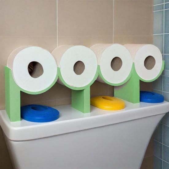 Держатель для туалетной бумаги Какашка Декоративный диспенсер для туалетной бумаги Рулон туалетной бумаги