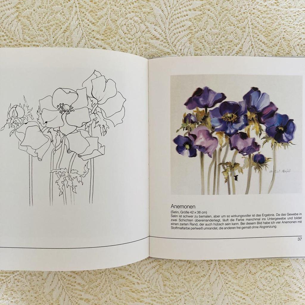 [Б/У] Иностранные книги, старые книги, книги по живописи на шелке, немецкий, искусство, дизайн