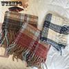 Women's Autumn and Winter Thick Long Shawl Couple Student Plaid Scarf