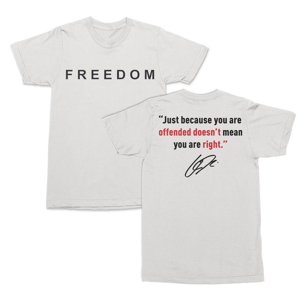 Freedom Offended Doesnt Mean Youre Right Charlie Kirk Unisex T-Shirt Mens Womens Tees Top