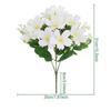 UV Resistant Realistic Faux Blooms Plastic Artificial Flower  Flower Arrangement